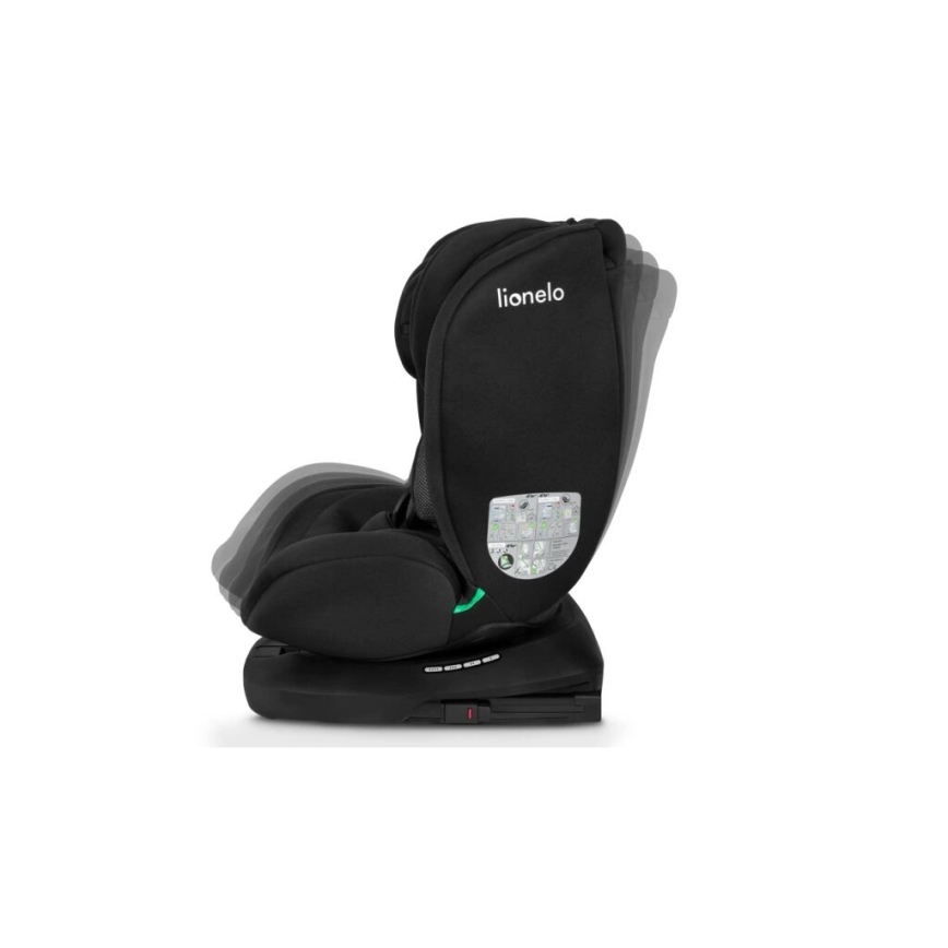 Lionelo - Car seat BASTIAAN i-Size 40-150 cm black