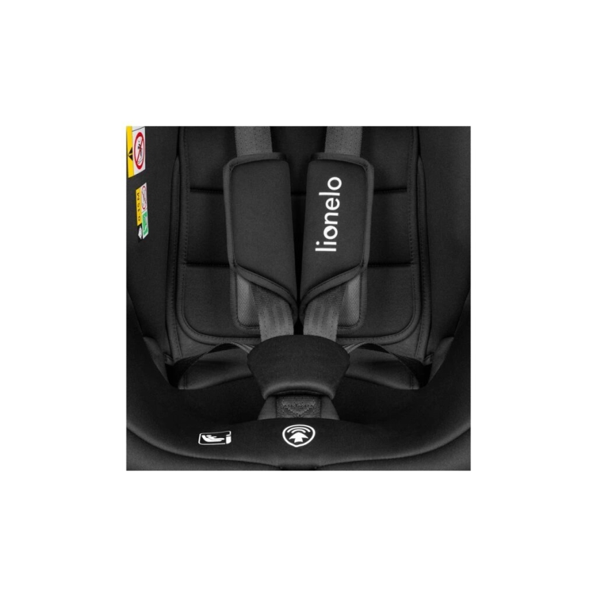 Lionelo - Car seat BASTIAAN i-Size 40-150 cm black