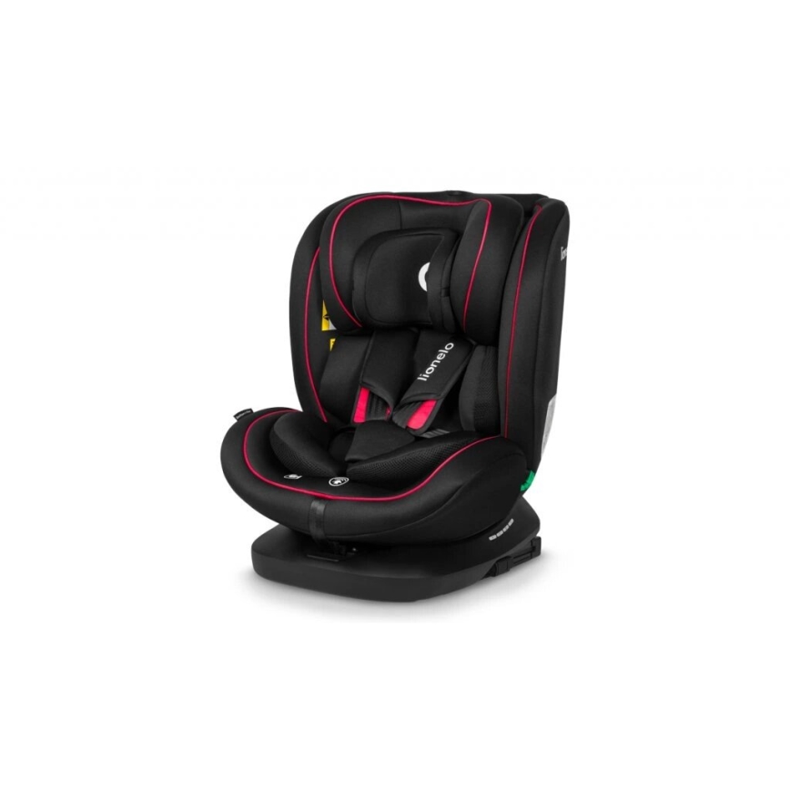 Lionelo - Car seat BASTIAAN i-Size 40-150 cm black/red