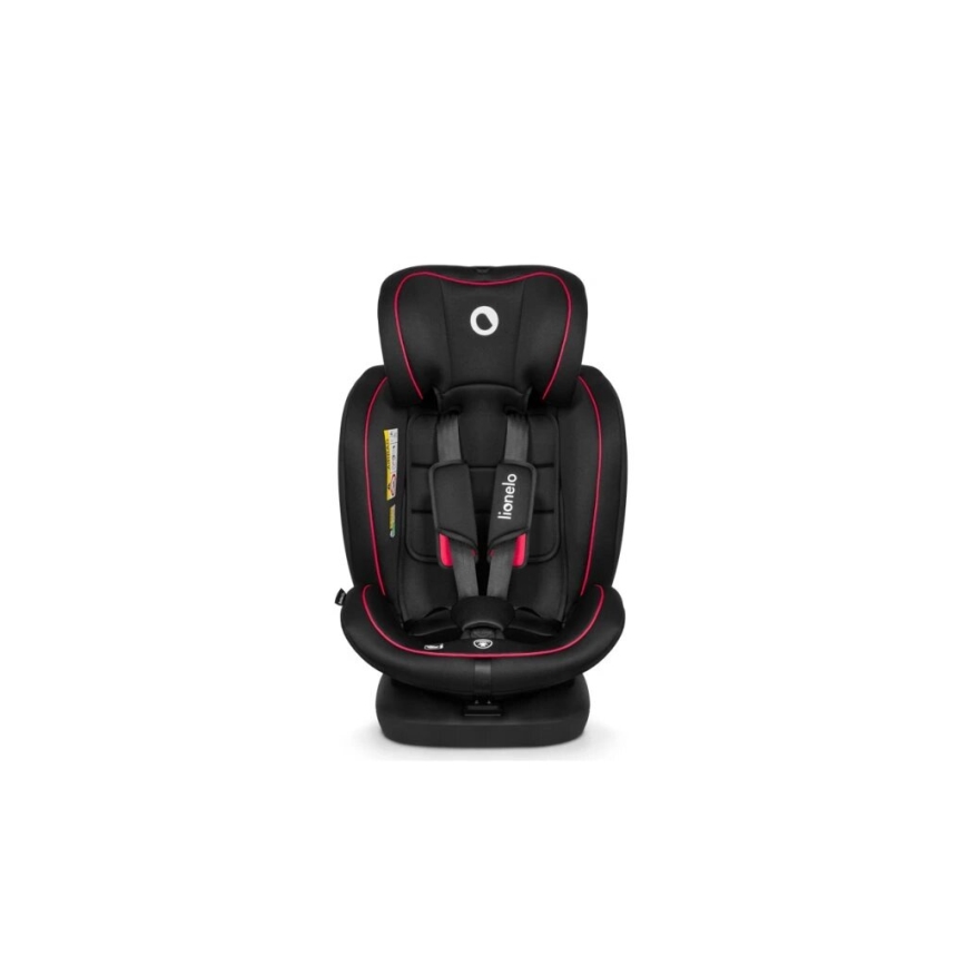 Lionelo - Car seat BASTIAAN i-Size 40-150 cm black/red