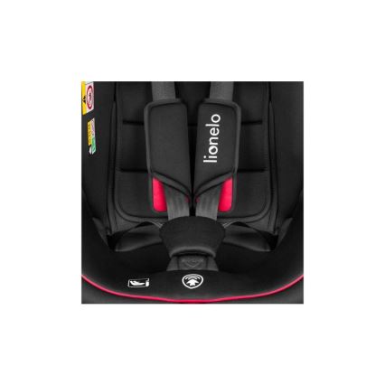 Lionelo - Car seat BASTIAAN i-Size 40-150 cm black/red