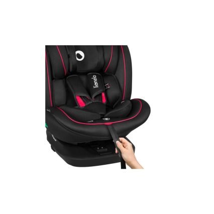 Lionelo - Car seat BASTIAAN i-Size 40-150 cm black/red