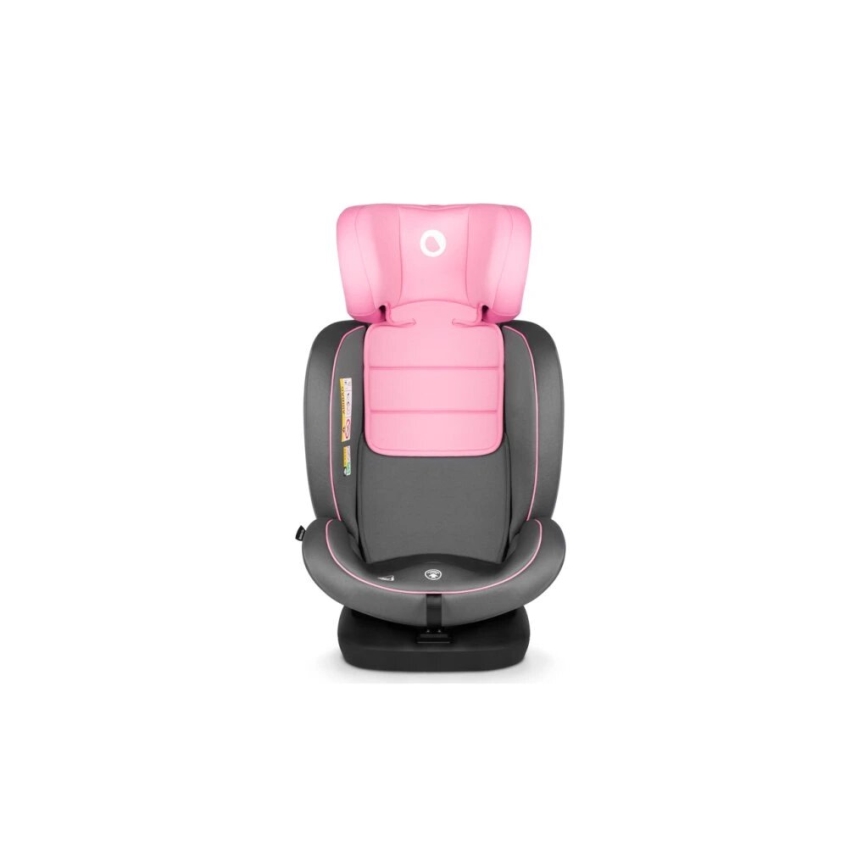 Lionelo - Car seat BASTIAAN i-Size 40-150 cm grey/pink
