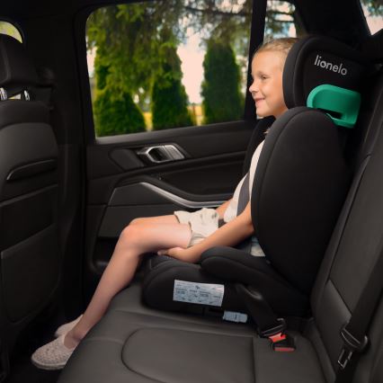 Lionelo - Car seat HUGO i-Size 100-150 cm black/grey