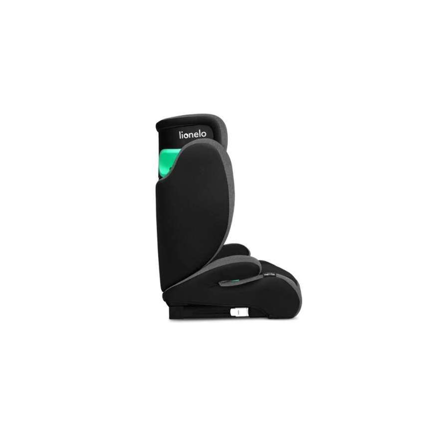 Lionelo - Car seat HUGO i-Size 100-150 cm black/grey
