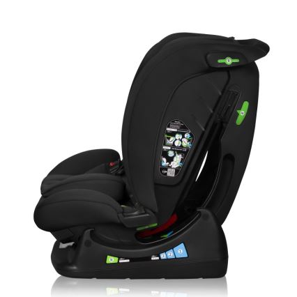 Lionelo - Car Seat IZZY i-Size 40-150 cm Black Carbon