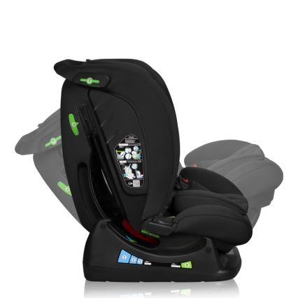 Lionelo - Car Seat IZZY i-Size 40-150 cm Black Carbon