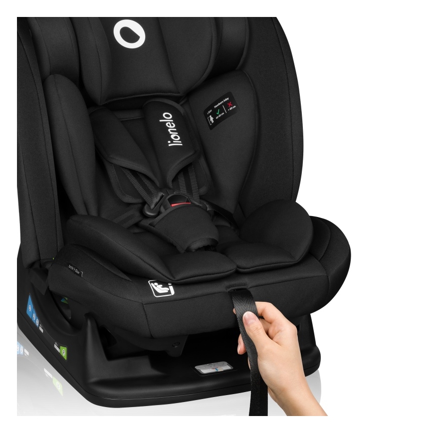 Lionelo - Car Seat IZZY i-Size 40-150 cm Black Carbon