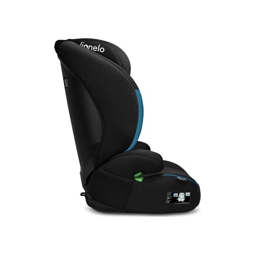 Lionelo - Car seat LARS i-Size 100-150 cm black/blue