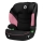 Lionelo - Car seat LARS i-Size 100-150 cm black/pink