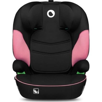Lionelo - Car seat LARS i-Size 100-150 cm black/pink