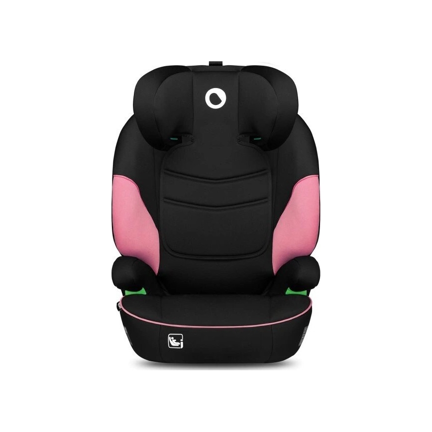 Lionelo - Car seat LARS i-Size 100-150 cm black/pink