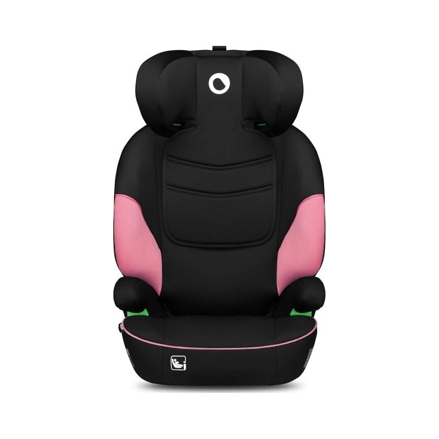 Lionelo - Car seat LARS i-Size 100-150 cm black/pink