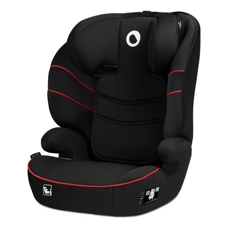 Lionelo - Car seat LARS i-Size 100-150 cm black/red