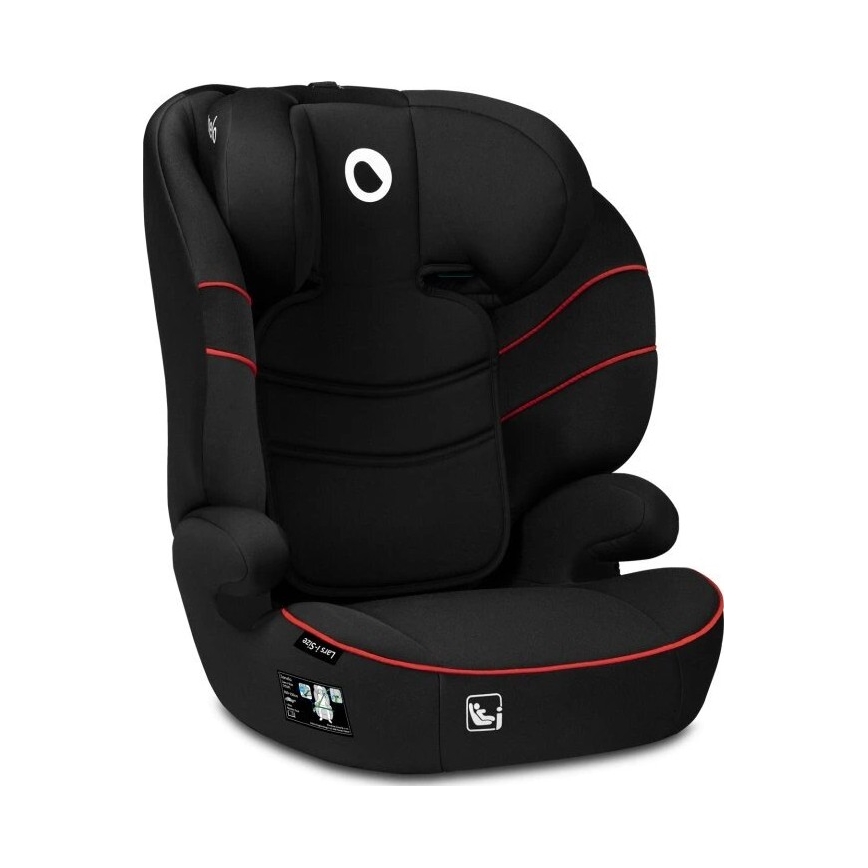Lionelo - Car seat LARS i-Size 100-150 cm black/red
