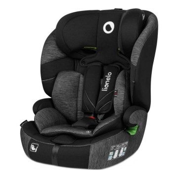 Lionelo - Car seat LEVI ONE i-Size 76-150 cm black/grey