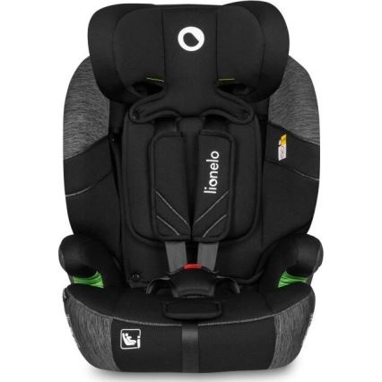 Lionelo - Car seat LEVI ONE i-Size 76-150 cm black/grey