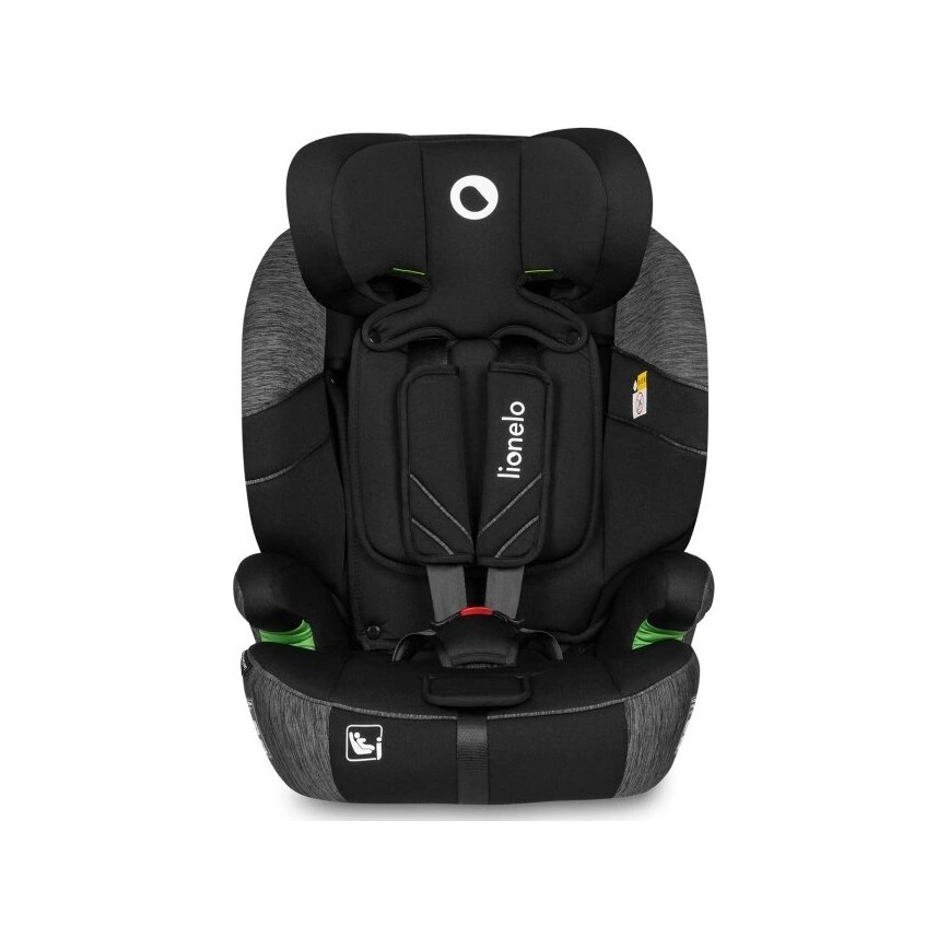 Lionelo - Car seat LEVI ONE i-Size 76-150 cm black/grey