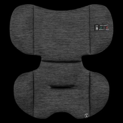 Lionelo - Car seat LEVI ONE i-Size 76-150 cm black/grey
