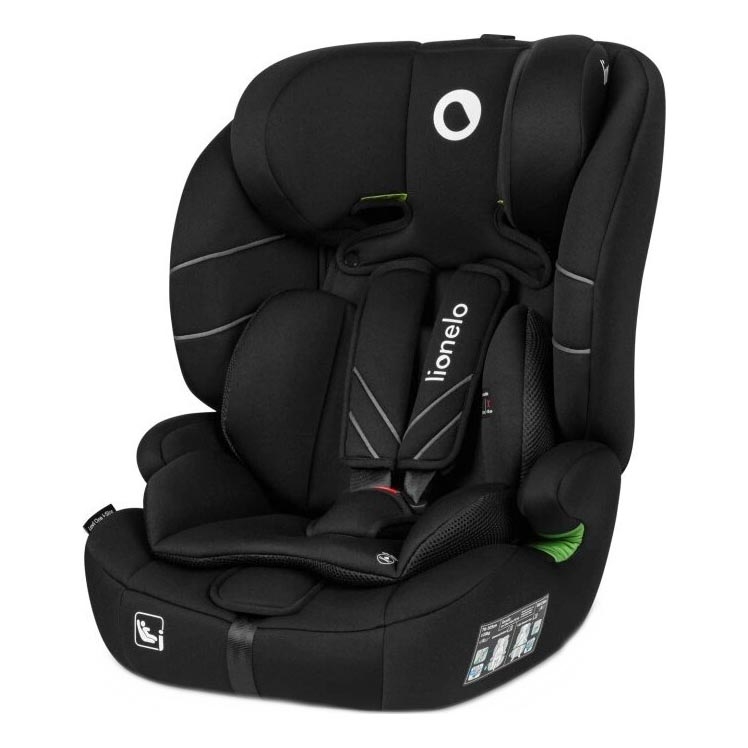 Lionelo - Car seat LEVI ONE i-Size 76-150 cm black