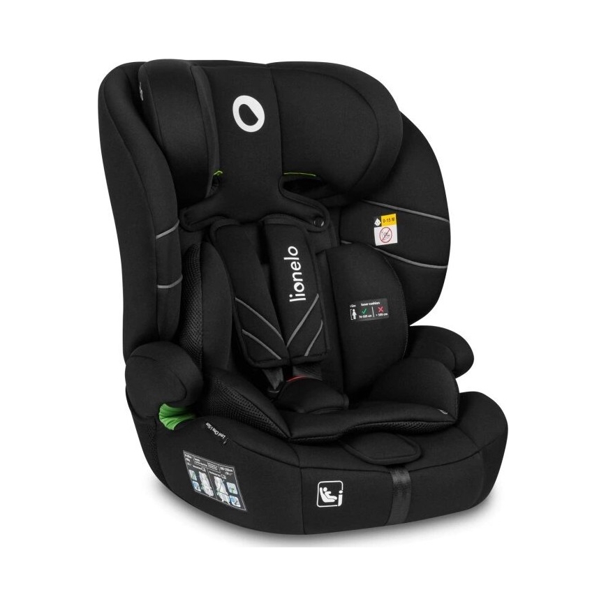 Lionelo - Car seat LEVI ONE i-Size 76-150 cm black