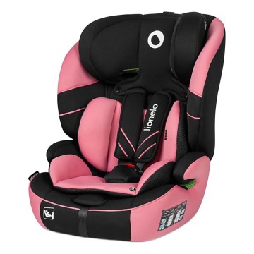 Lionelo - Car seat LEVI ONE i-Size 76-150 cm black/pink