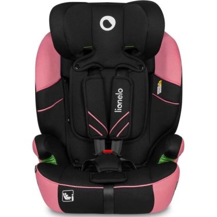 Lionelo - Car seat LEVI ONE i-Size 76-150 cm black/pink
