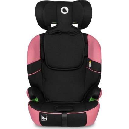 Lionelo - Car seat LEVI ONE i-Size 76-150 cm black/pink