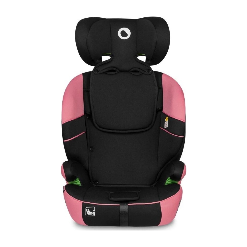 Lionelo - Car seat LEVI ONE i-Size 76-150 cm black/pink