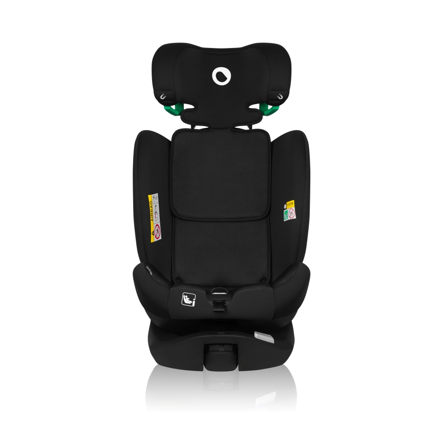 Lionelo - Rotating car seat with base BRAAM AIR i-Size 40-150 cm Black Carbon