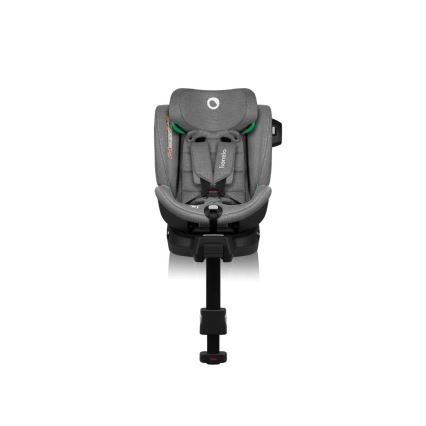 Lionelo - Car seat with base rotating HARMONY i-Size 40-150 cm black/grey