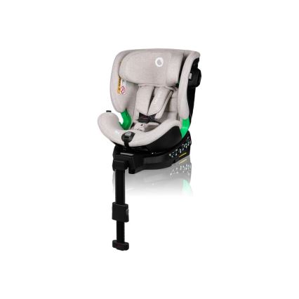 Lionelo - Car seat with base swivel HARMONY i-Size 40-150 cm beige