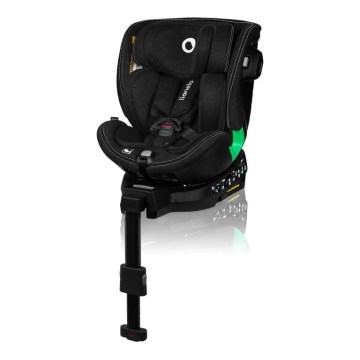 Lionelo - Car seat with base swivel HARMONY i-Size 40-150 cm black
