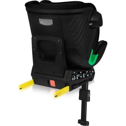 Lionelo - Car seat with base swivel HARMONY i-Size 40-150 cm black
