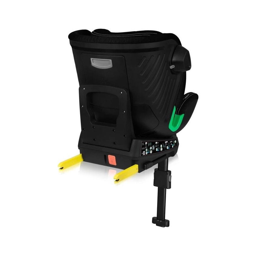 Lionelo - Car seat with base swivel HARMONY i-Size 40-150 cm black