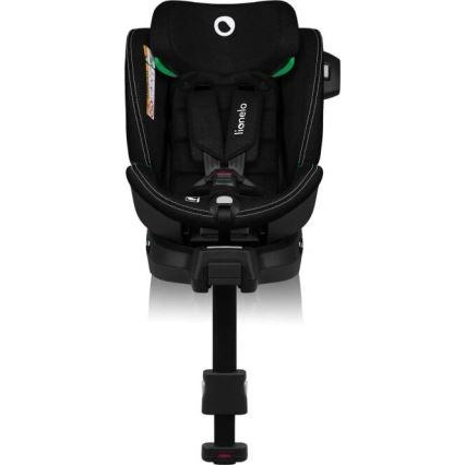 Lionelo - Car seat with base swivel HARMONY i-Size 40-150 cm black