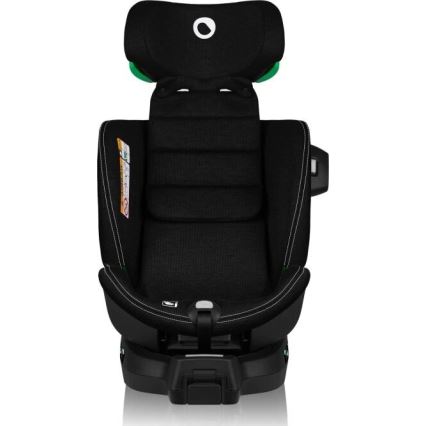 Lionelo - Car seat with base swivel HARMONY i-Size 40-150 cm black