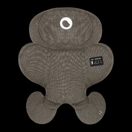 Lionelo - Car seat with base swivel HARMONY i-Size 40-150 cm black/olive