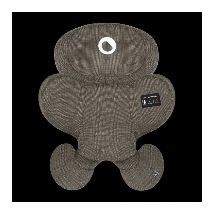 Lionelo - Car seat with base swivel HARMONY i-Size 40-150 cm black/olive