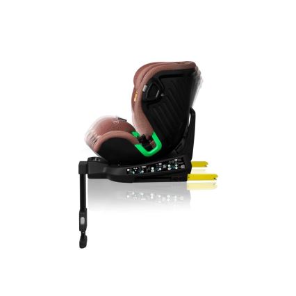 Lionelo - Car seat with base swivel HARMONY i-Size 40-150 cm brick