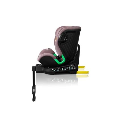 Lionelo - Car seat with base swivel HARMONY i-Size 40-150 cm pink