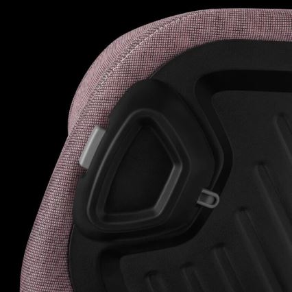 Lionelo - Car seat with base swivel HARMONY i-Size 40-150 cm pink