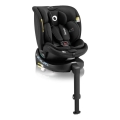 Lionelo - Car seat with base swivel NAVY i-Size 40-150 cm black
