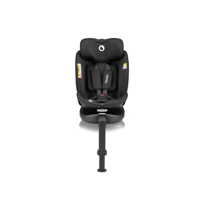 Lionelo - Car seat with base swivel NAVY i-Size 40-150 cm black