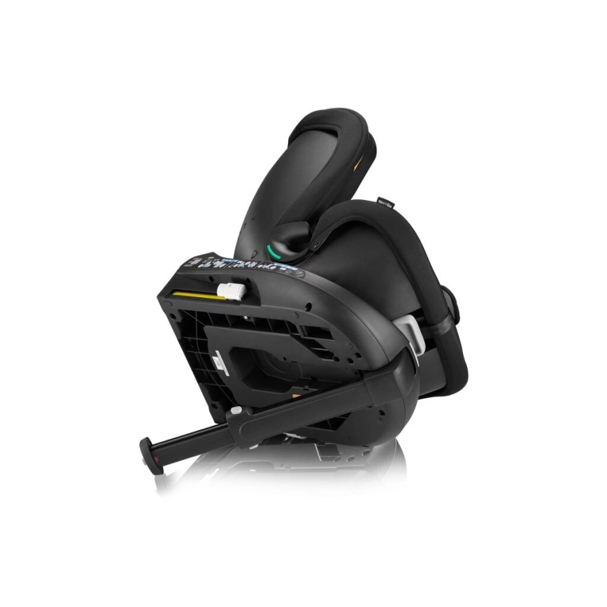 Lionelo - Car seat with base swivel NAVY i-Size 40-150 cm black