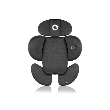 Lionelo - Car seat with base swivel NAVY i-Size 40-150 cm black/pink