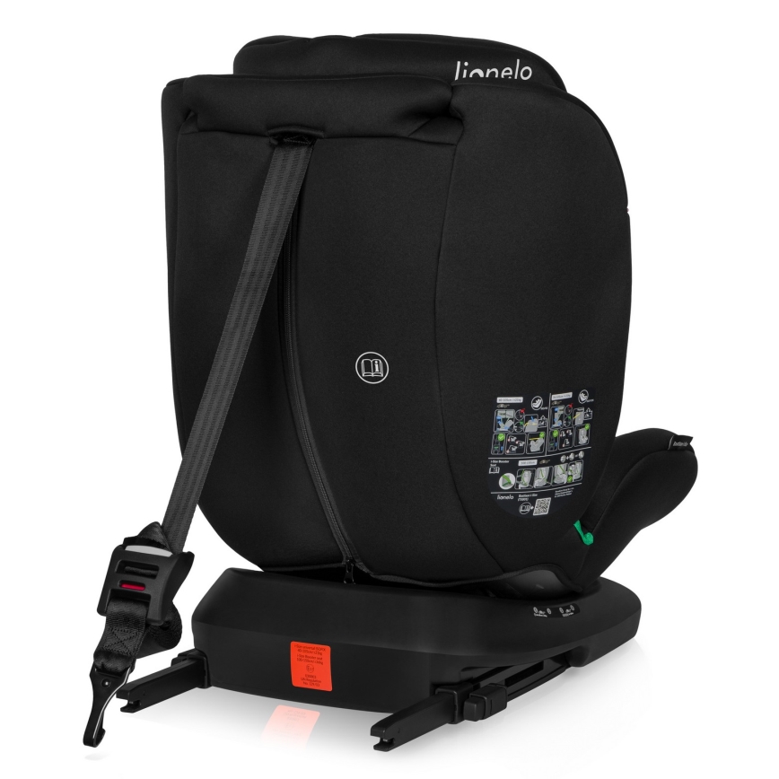 Lionelo - Car seat with rotating base BASTIAAN i-Size 40-150 cm Pink Rose