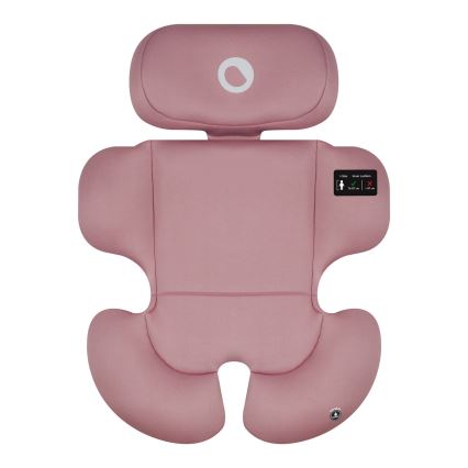 Lionelo - Car seat with rotating base BASTIAAN i-Size 40-150 cm Pink Rose
