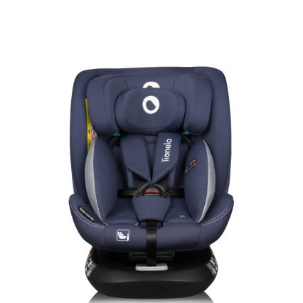 Lionelo - BASTIAAN ONE i-Size 40-150 cm Rotating-base car seat, Navy Blue