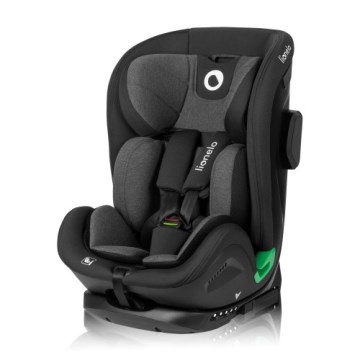 Lionelo - Car seat with rotating base HARPER i-Size 76-150 cm Black Carbon